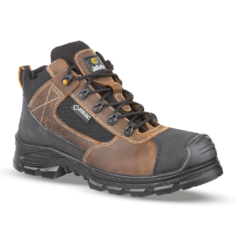 Men's shock - absorbing work & safety boots for long - hours standingJallatte Jaltex SAS S3 CI WR SRC Water-Repellent Safety Work Boot