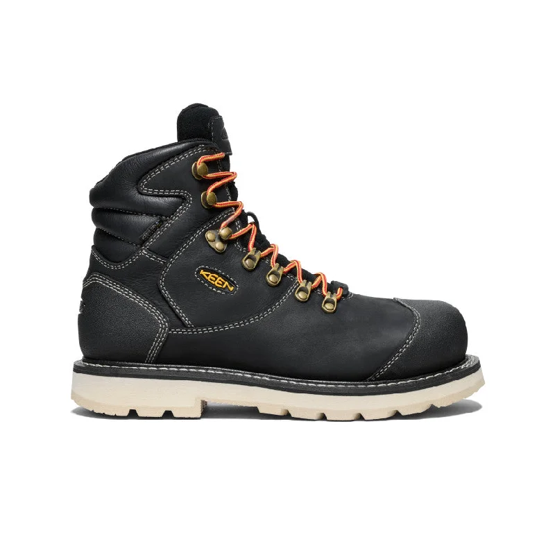 Men's work & safety boots with a reinforced heel counter for stabilityMen's Cincinnati+ 6" Waterproof 90° Heel Boot (Carbon Toe) | Black/Sandshell Men's work & safety boots with a reinforced heel counter for stabilityMen's Cincinnati+ 6" Waterproof 90° Heel Boot (Carbon Toe) | Black/Sandshell