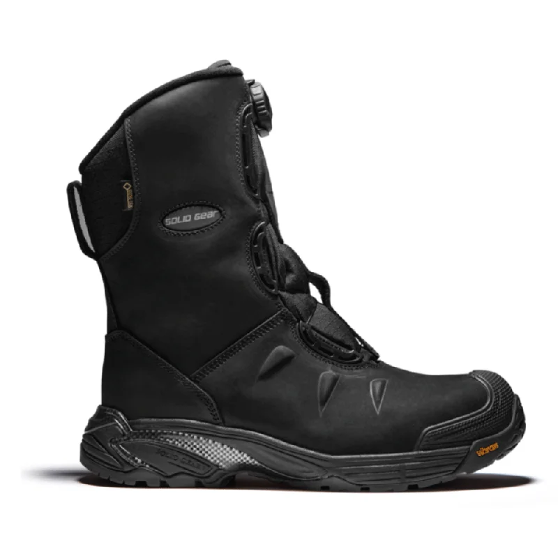 Men's work & safety boots with a high - traction lug pattern for uneven groundSOLID GEAR BY SNICKERS POLAR GTX S3 SG80005 SRC GORE-TEX WORK BOOT