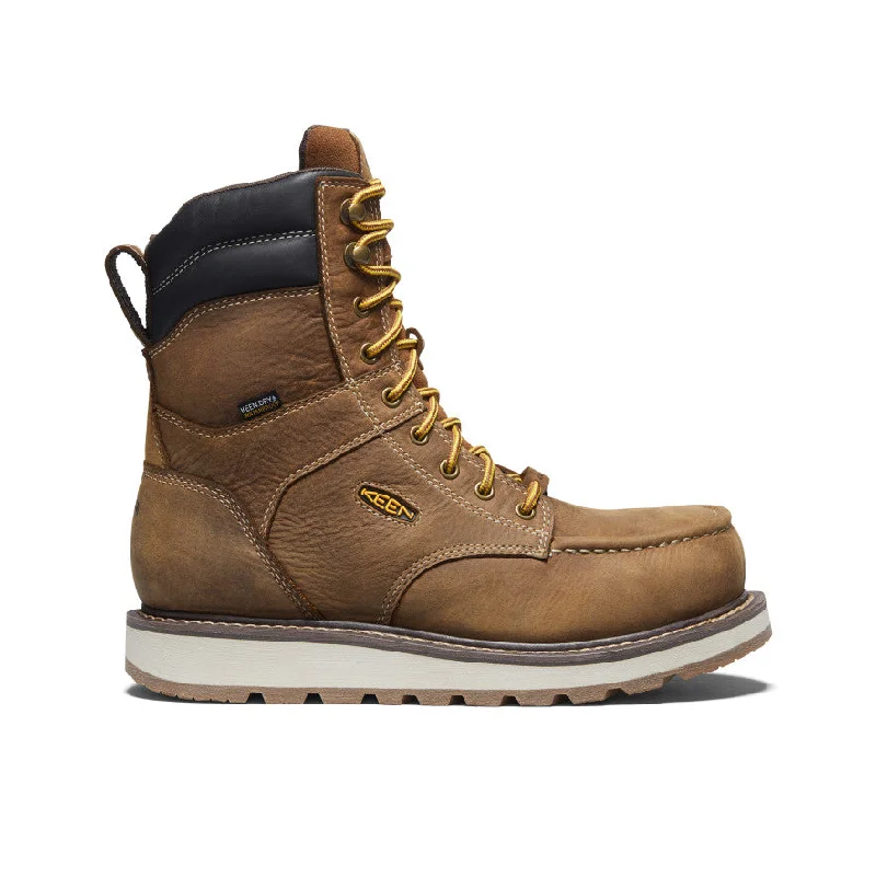 Men's work & safety boots with a removable insole for easy cleaningMen's Cincinnati 8" Waterproof Boot (Carbon Toe) | Belgian/Sandshell Men's work & safety boots with a removable insole for easy cleaningMen's Cincinnati 8" Waterproof Boot (Carbon Toe) | Belgian/Sandshell