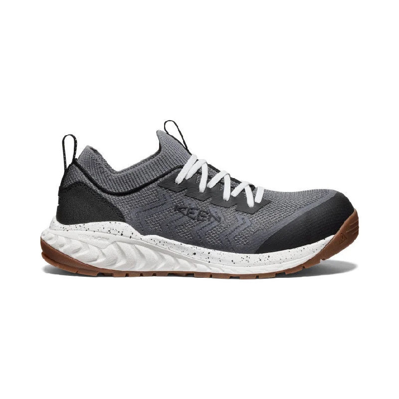 Men's ESD (electro - static discharge) work & safety boots for cleanroom environmentsMen's Arvada Shift Work Sneaker (Carbon Toe)  |  Steel Grey/Gum