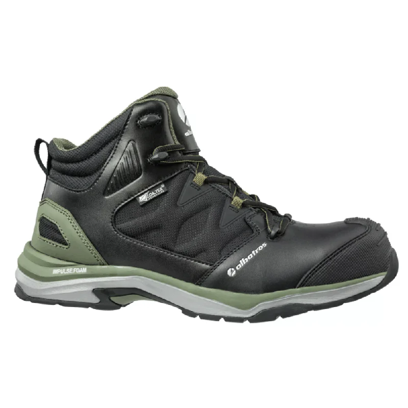 Men's waterproof steel - toe work & safety boots for wet environmentsAlbatros Ultratrail CTX MID S3 ESD WR HRO SRC Safety Work Boot