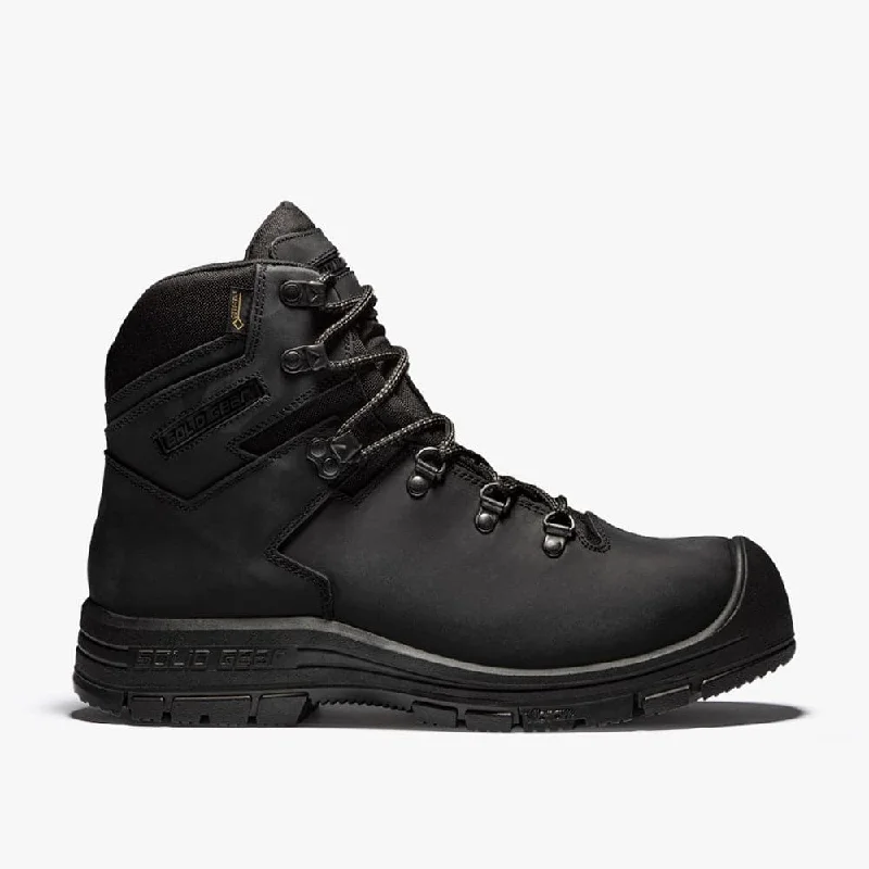 Men's carbon fiber toe work & safety boots for lightweight protectionSOLID GEAR BY SNICKERS BRAVO SG75002 GORE-TEX WORK COMBAT BOOT VIBRAM SOLE