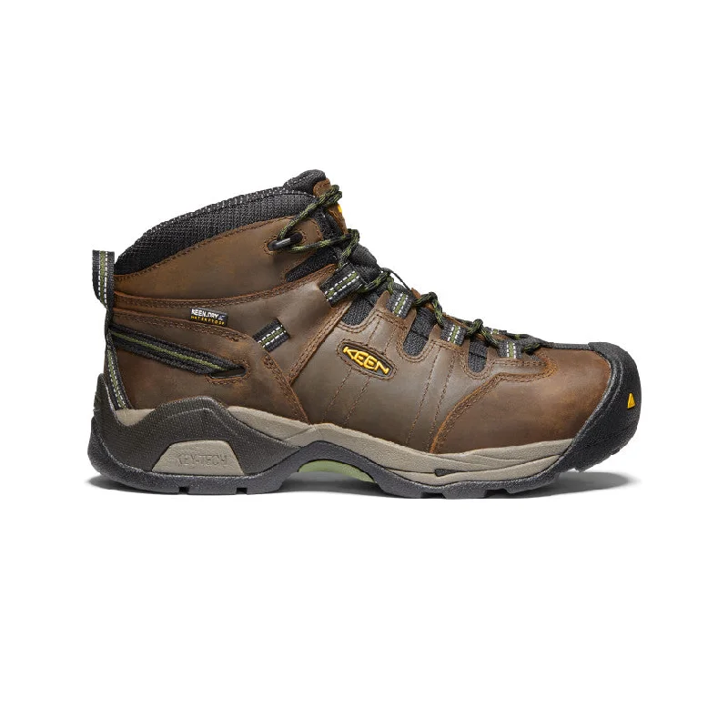 Men's work & safety boots with a toe cap made of aluminum alloyMen's Detroit XT Waterproof Boot (Steel Toe) | Cascade Brown/Bronze Green Men's work & safety boots with a toe cap made of aluminum alloyMen's Detroit XT Waterproof Boot (Steel Toe) | Cascade Brown/Bronze Green