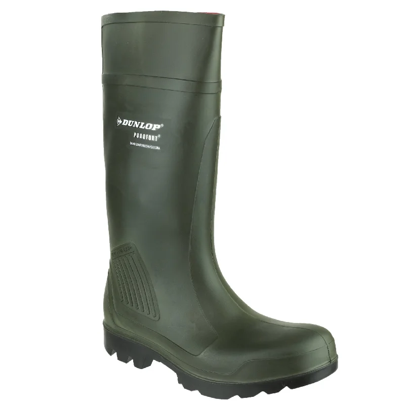 Men's work & safety boots with a toe cap made of aluminum alloyDunlop Purofort PRO Wellingtons