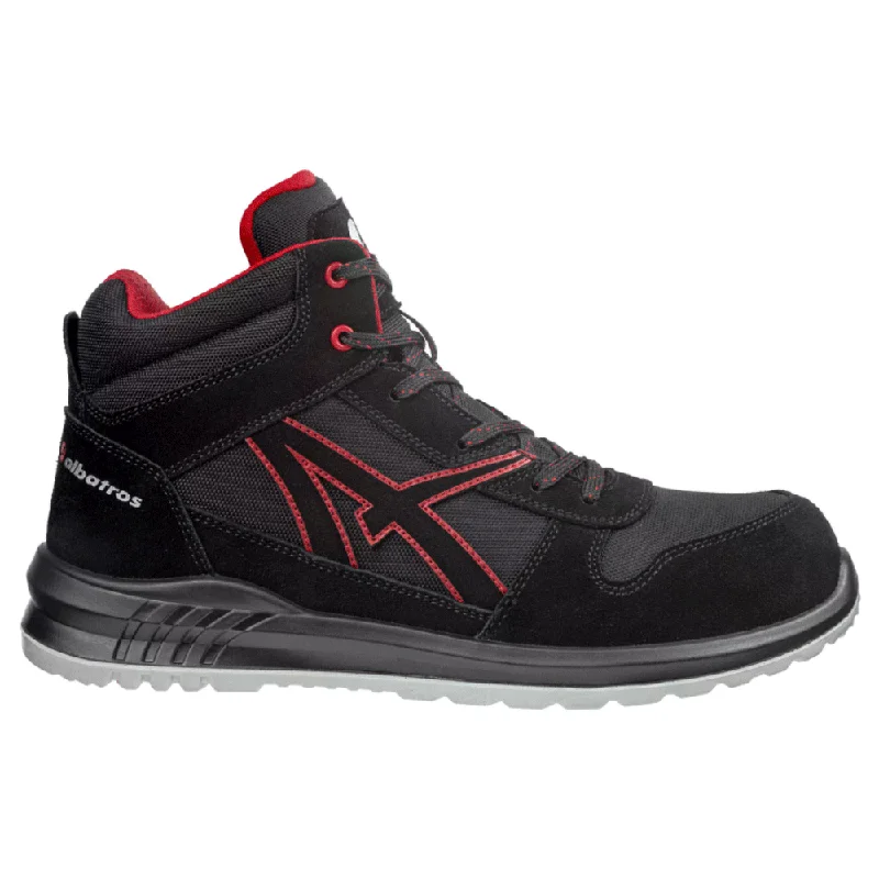 Men's work & safety boots with a breathable waterproof membrane like Gore - TexAlbatros Clifton Mid S3 SRC Safety Work Trainer Boot Men's work & safety boots with a breathable waterproof membrane like Gore - TexAlbatros Clifton Mid S3 SRC Safety Work Trainer Boot