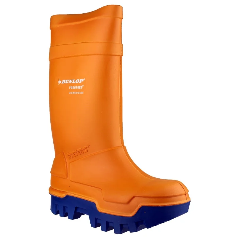 Men's carbon fiber toe work & safety boots for lightweight protectionDunlop Purofort Thermo+ Safety Wellingtons