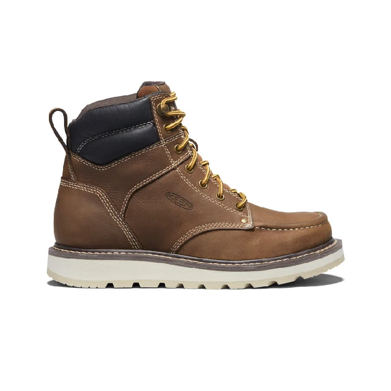 Men's work & safety boots with a removable insole for easy cleaningMen's Cincinnati 6" Boot (Soft Toe)  |  Belgian/Sandshell