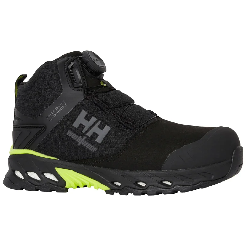 Men's work & safety boots with a removable insole for easy cleaningHelly Hansen 78341 MAGNI EVO MID BOA Safety Boot