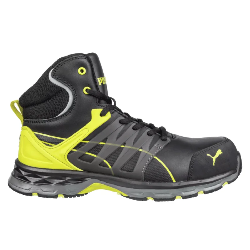Men's anti - static work & safety boots for electronics industryPuma Velocity 2.0 Mid S3 ESD HRO SRC Safety Work Boot