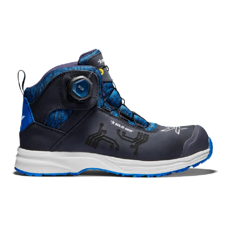 Men's puncture - resistant work & safety boots with Kevlar soleSolid Gear SG61002 Nautilus Non-Metallic Safety Work Boot