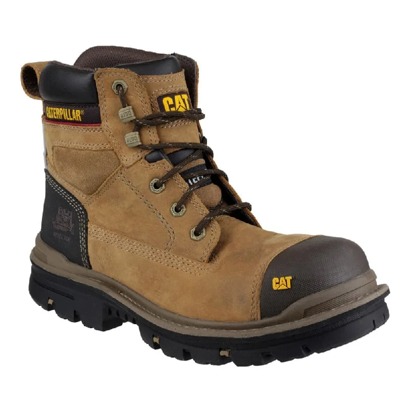 Men's anti - static work & safety boots for electronics industryCaterpillar CAT Gravel 6" Safety Work Boot Water Resistant Men's anti - static work & safety boots for electronics industryCaterpillar CAT Gravel 6" Safety Work Boot Water Resistant