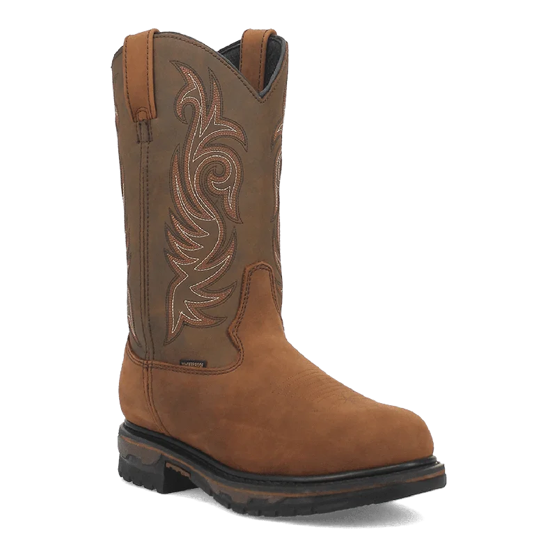Men's work & safety boots with a padded collar for ankle comfortHAMMER WATERPROOF BOOT