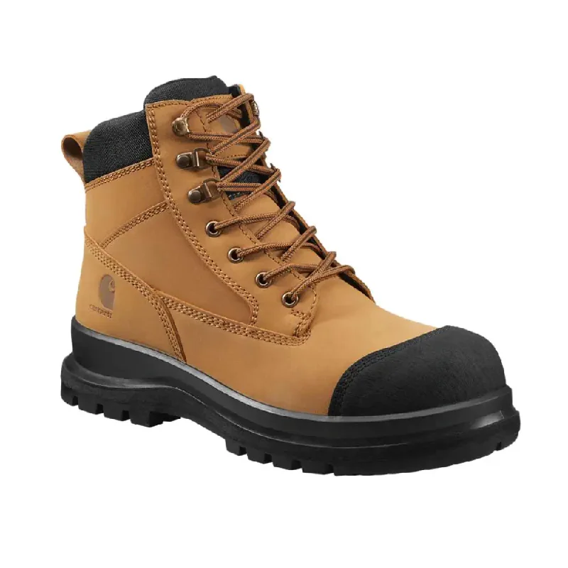 Men's heat - resistant work & safety boots for foundry jobsCarhartt F702923 Detroit Rugged Flex Vibram Sole 6 Inch Zip Safety Boot