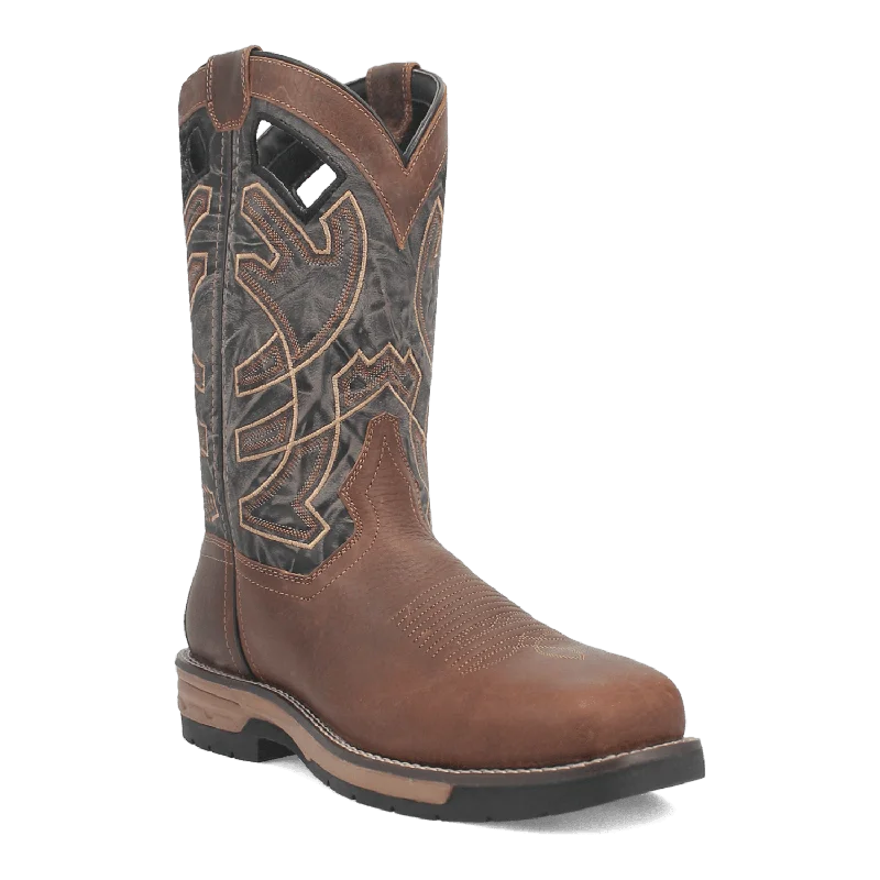 Men's slip - resistant work & safety boots for oily surfacesNAZCA LEATHER BOOT