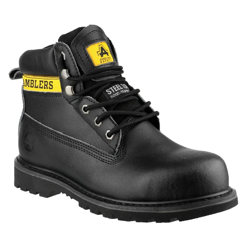 Men's slip - resistant work & safety boots for oily surfacesAmblers FS9 Safety Boots