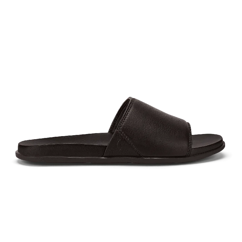 Men's sandals with a decorative buckle or charm Men's sandals with a decorative buckle or charm ‘Ōlali Slide - Dark Java Men's sandals with a decorative buckle or charm Men's sandals with a decorative buckle or charm ‘Ōlali Slide - Dark Java