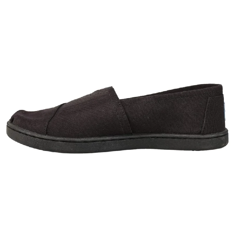 Men's sandals with a removable insole for cleaning Men's sandals with a removable insole for cleaning TOMS Classics Youth Black Canvas 31