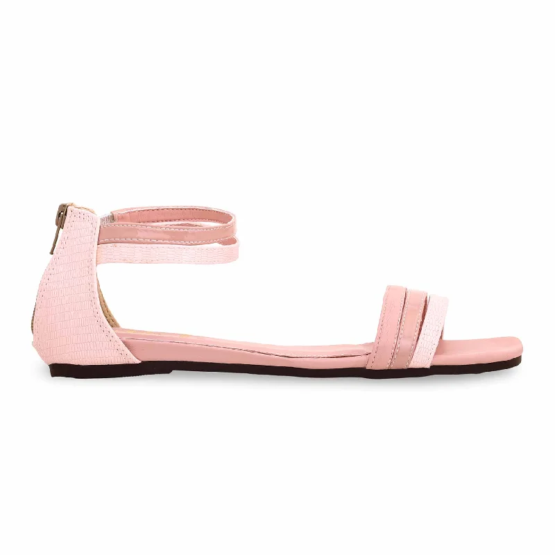Men's leather sandals with an adjustable strap Men's leather sandals with an adjustable strap Pink Formal Sandal FR5304
