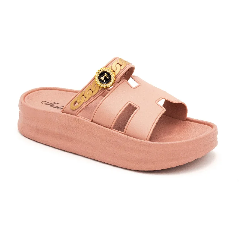 Leather men's slippers with a mule style M0131 slipper