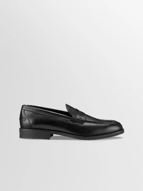 Men's loafers with a pointed toe for a stylish appearance Men's loafers with a pointed toe for a stylish appearance Levanto in Nero