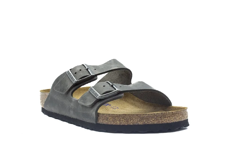 Men's sandals with a padded heel Men's sandals with a padded heel BIRKENSTOCK Arizona Soft Footbed