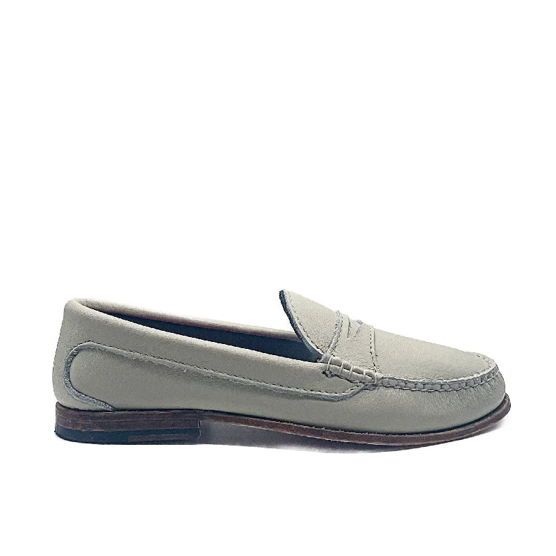Men's loafers with a leather lining for comfort Men's loafers with a leather lining for comfort KKB Penny Loafer:  Winter White Leather