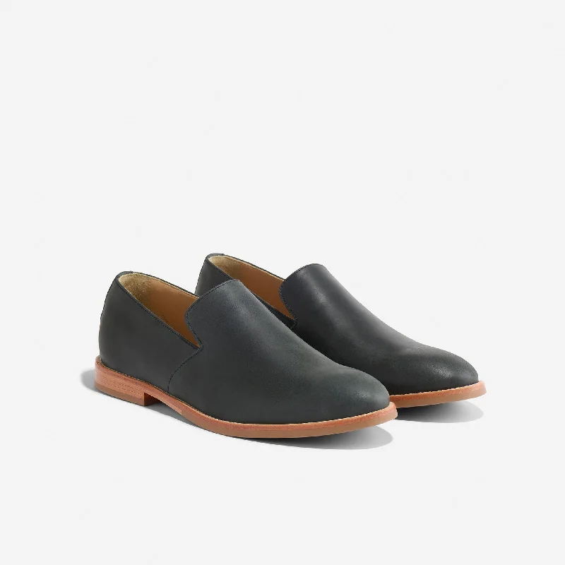 Men's leather sandals with an adjustable strap Men's leather sandals with an adjustable strap Rio Slip-On Loafer Black