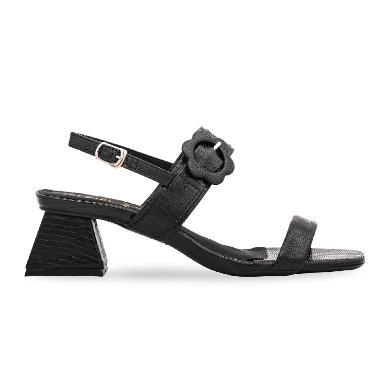Men's sandals with a buckle closure Men's sandals with a buckle closure Black Formal Sandal FR5315