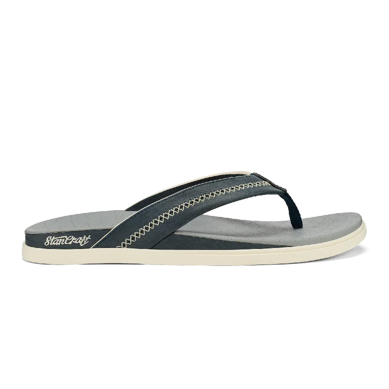 Men's sandals with a cushioned footbed Men's sandals with a cushioned footbed Shoreline  -  Stormy Blue / Pale Grey