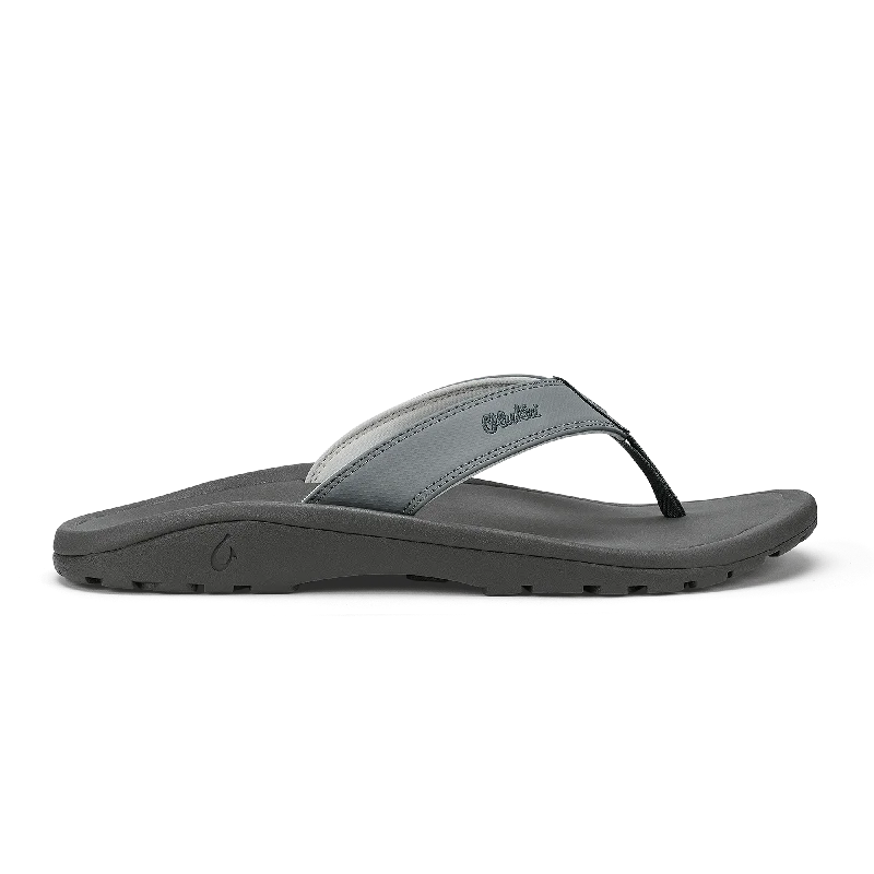 Men's sandals with a leather lining for comfort Men's sandals with a leather lining for comfort ‘Ohana  -  Ash / Rock