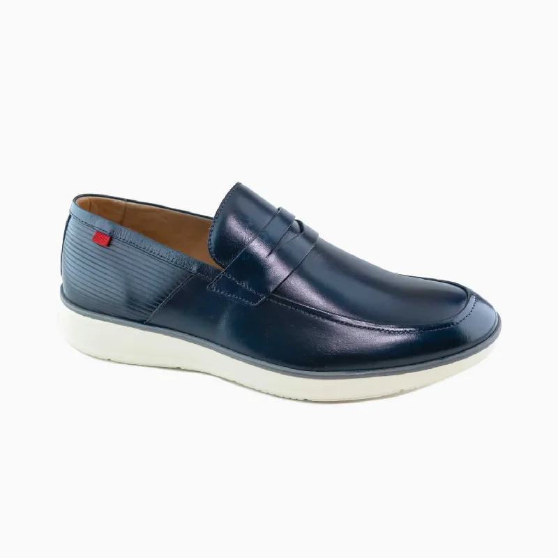 Men's loafers with a low - heeled design Men's loafers with a low - heeled design Morris St, Men