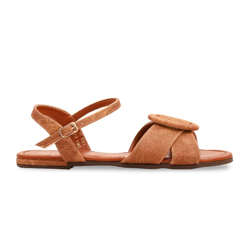Men's sandals with a wide strap for support Men's sandals with a wide strap for support Mustard Formal Sandal FR5182
