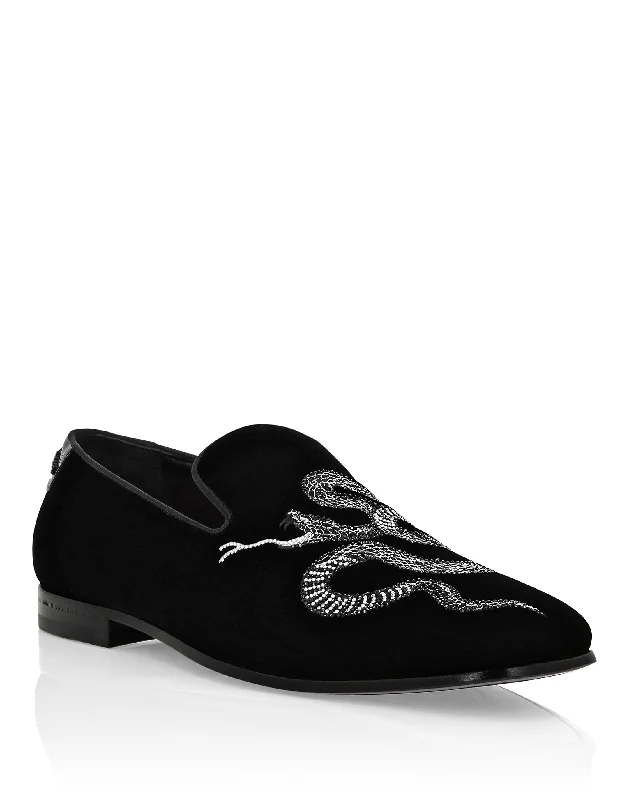 Men's loafers with a pointed toe for a stylish appearance Men's loafers with a pointed toe for a stylish appearance Loafers Snake