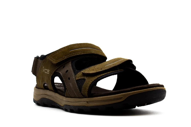 Men's sandals with a contrast stitching detail Men's sandals with a contrast stitching detail ROCKPORT Trail Technique Adjustable Sandal