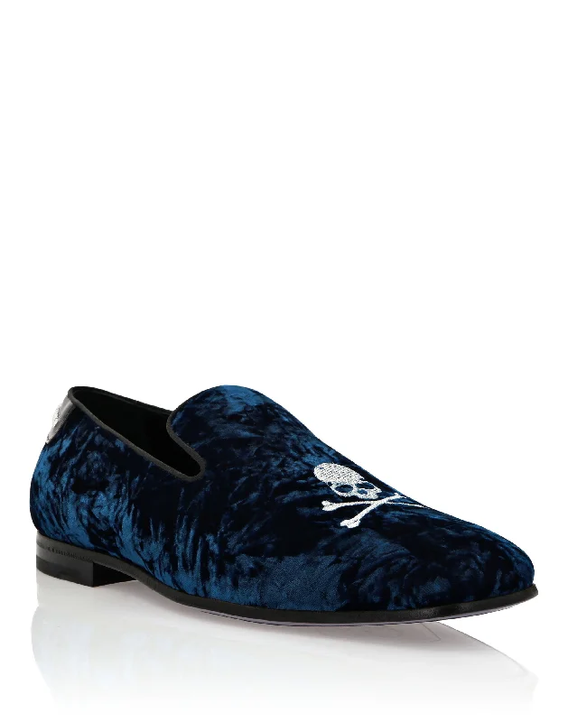 Men's leather loafers with a penny slot Men's leather loafers with a penny slot Moccasin Skull&Bones
