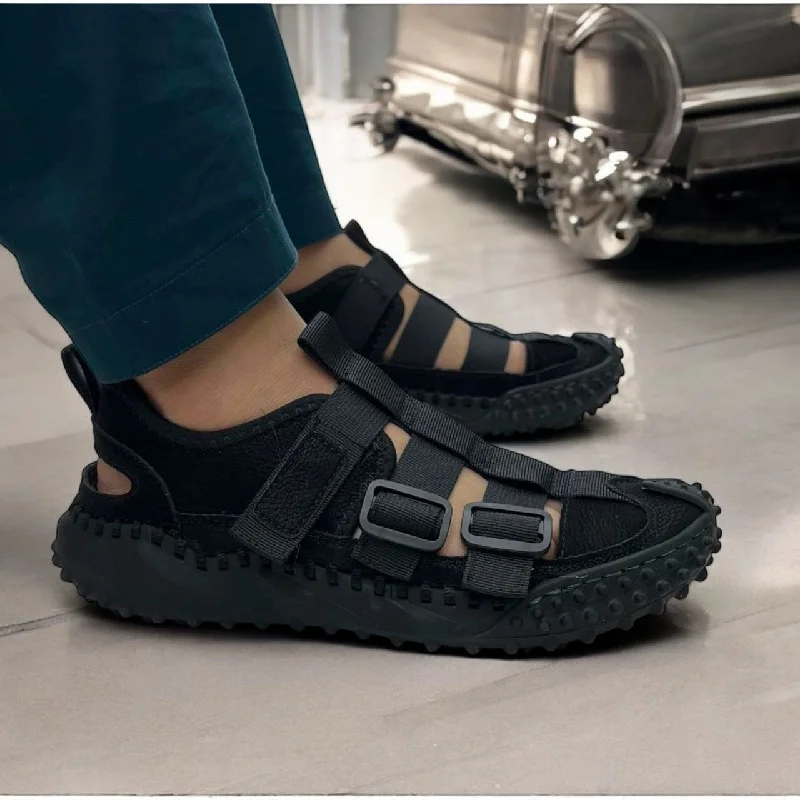 Men's slippers with a wool blend upper for warmth Hq6609 men sandal
