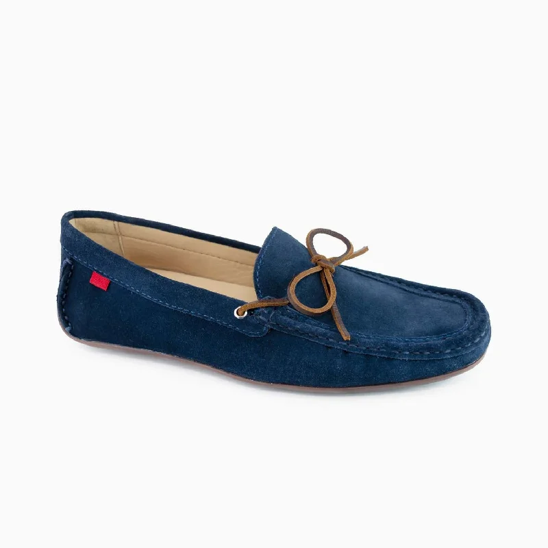 Navy Suede