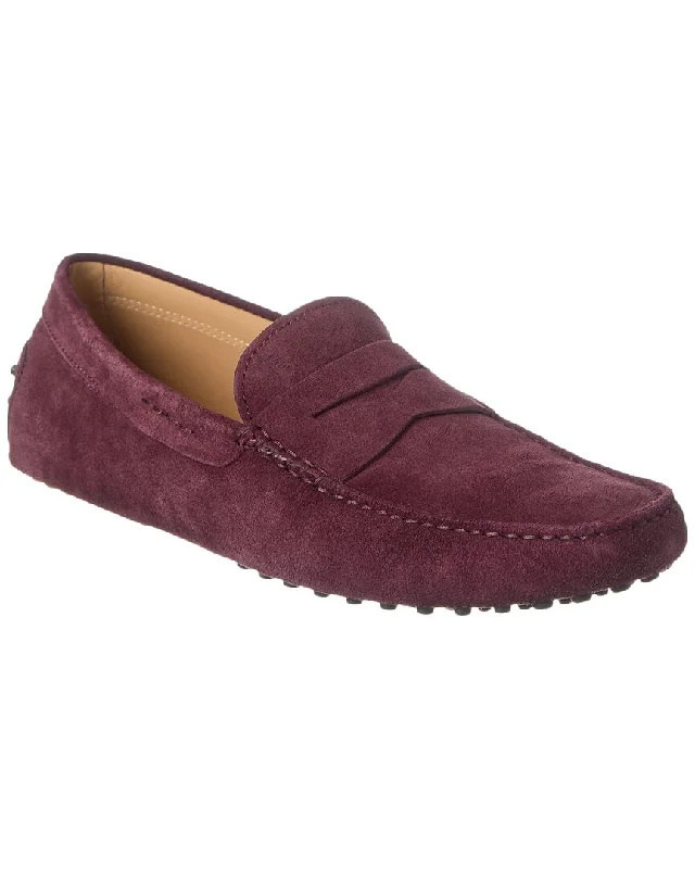Men's loafers with a cushioned footbed Men's loafers with a cushioned footbed TOD’s Suede Driver