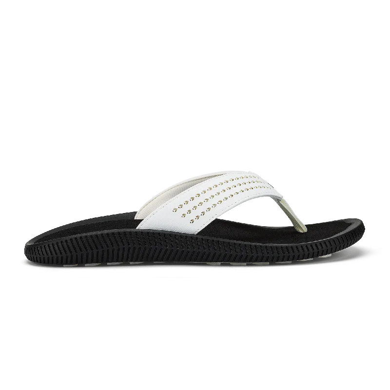 Men's sandals with a flexible sole for easy movement Men's sandals with a flexible sole for easy movement Ulele Golf - White / Lava Rock