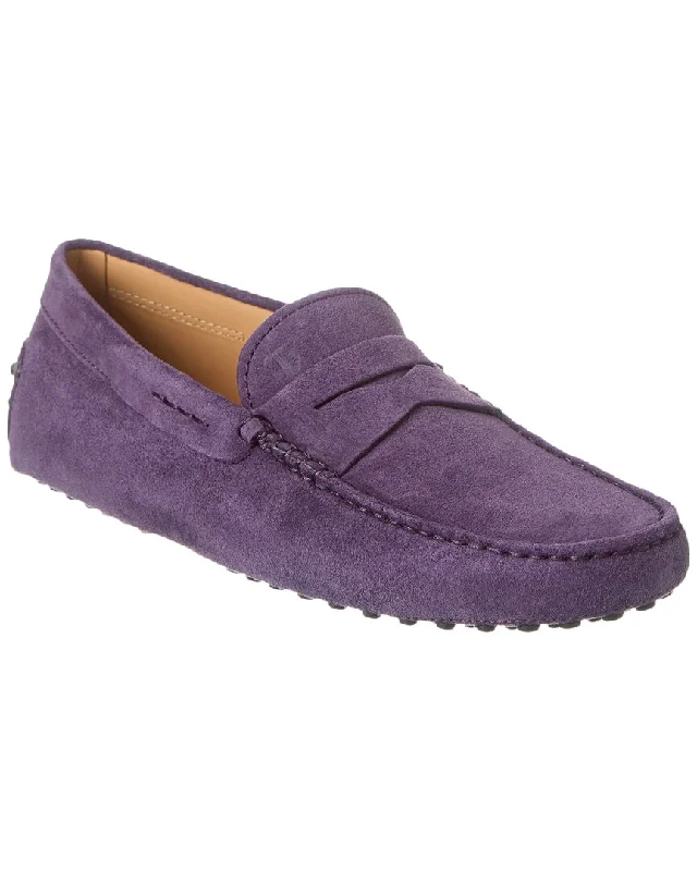Men's loafers with a cushioned footbed Men's loafers with a cushioned footbed TOD’s Suede Driver