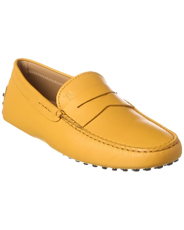 Men's leather loafers with a penny slot Men's leather loafers with a penny slot TOD’s Leather Driver