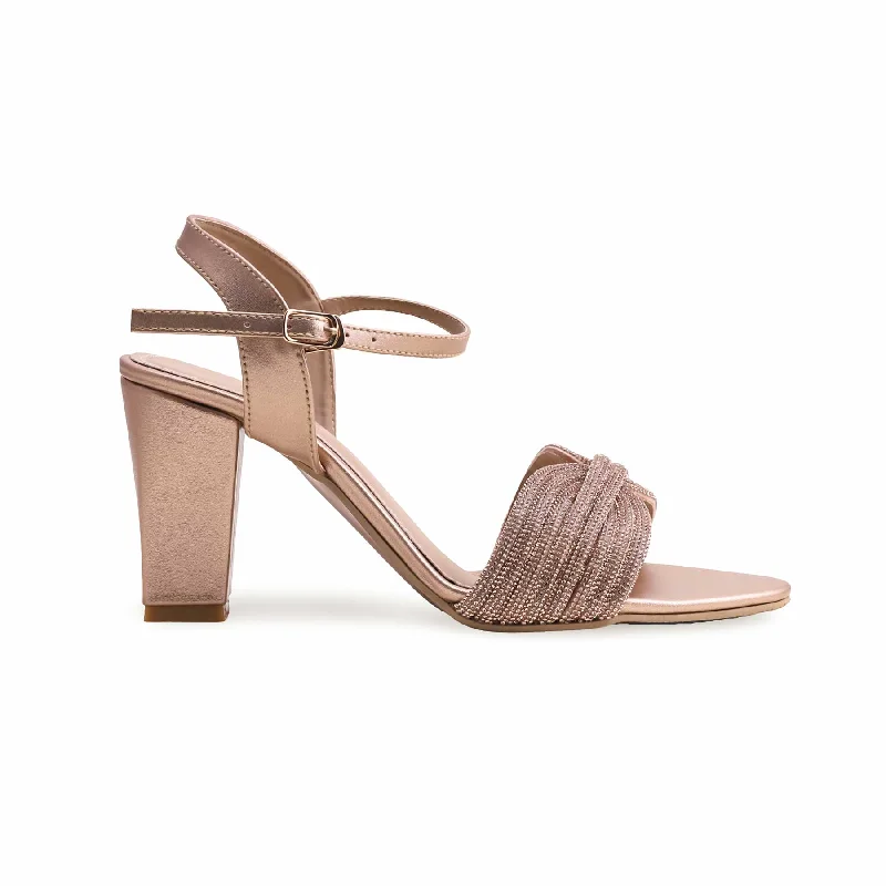 Men's sandals with a padded heel Men's sandals with a padded heel Peach Fancy Sandal FN6056