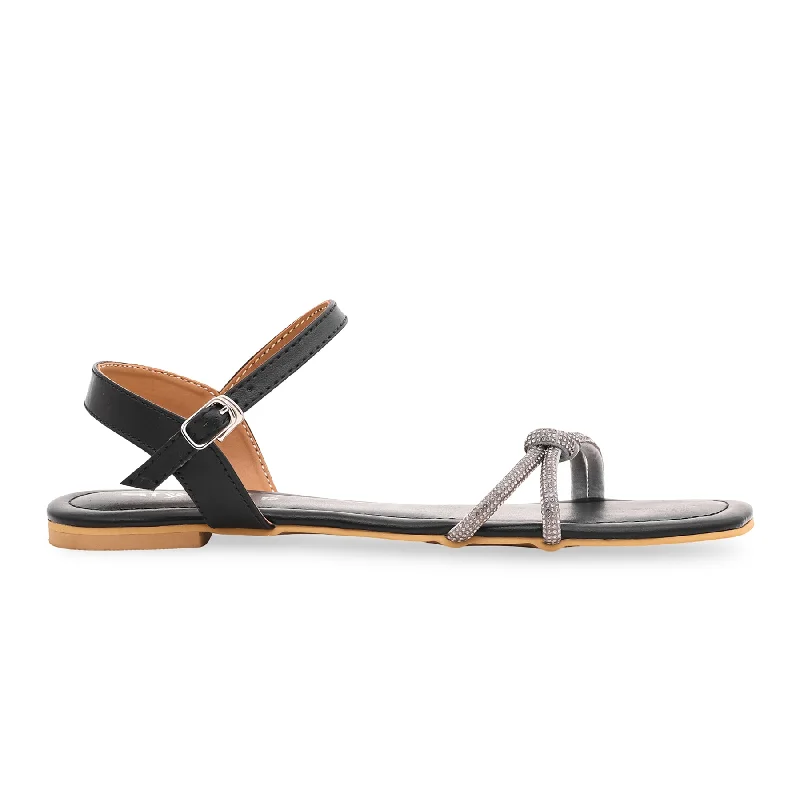 Men's sandals with a perforated leather upper for ventilation Men's sandals with a perforated leather upper for ventilation Black Formal Sandal FR5203