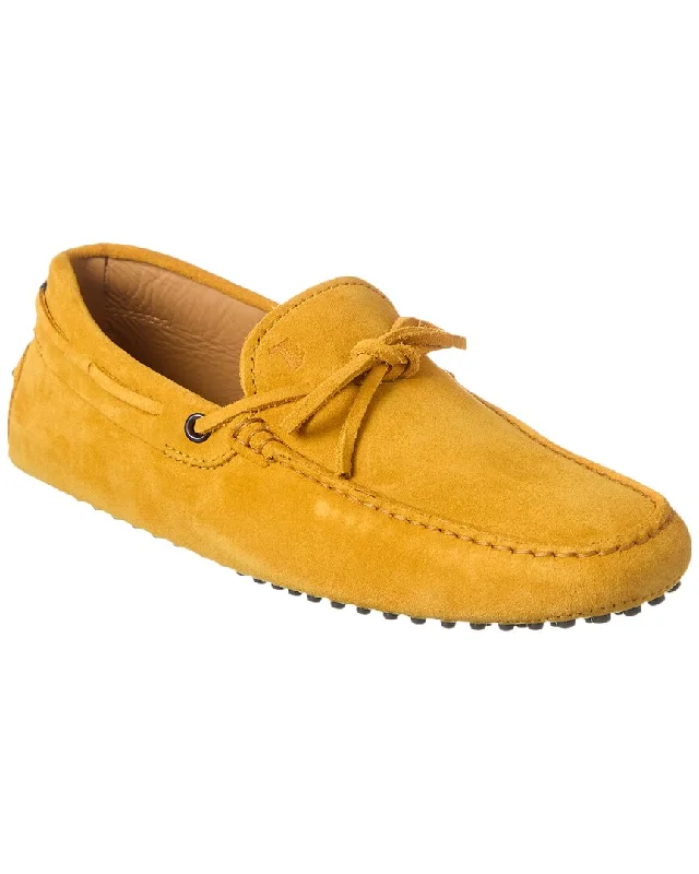 Men's loafers with a cushioned footbed Men's loafers with a cushioned footbed TOD’s Suede Driver