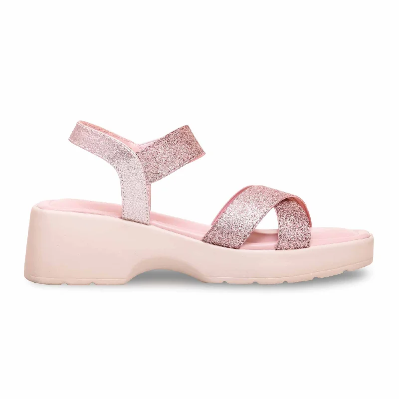 Men's sandals with a perforated leather upper for ventilation Men's sandals with a perforated leather upper for ventilation Pink Formal Sandal PU0261