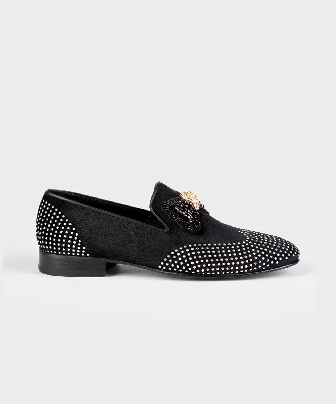 Men's loafers with a leather lining for comfort Men's loafers with a leather lining for comfort Black And White Stones