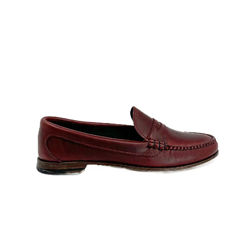 Men's leather loafers with a penny slot Men's leather loafers with a penny slot KKB Penny Loafer: Merlot Leather