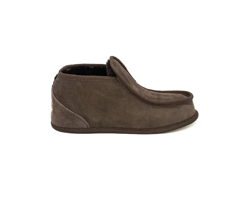 Men's slippers with a rubber sole for outdoor use Soft Sole Alberts
