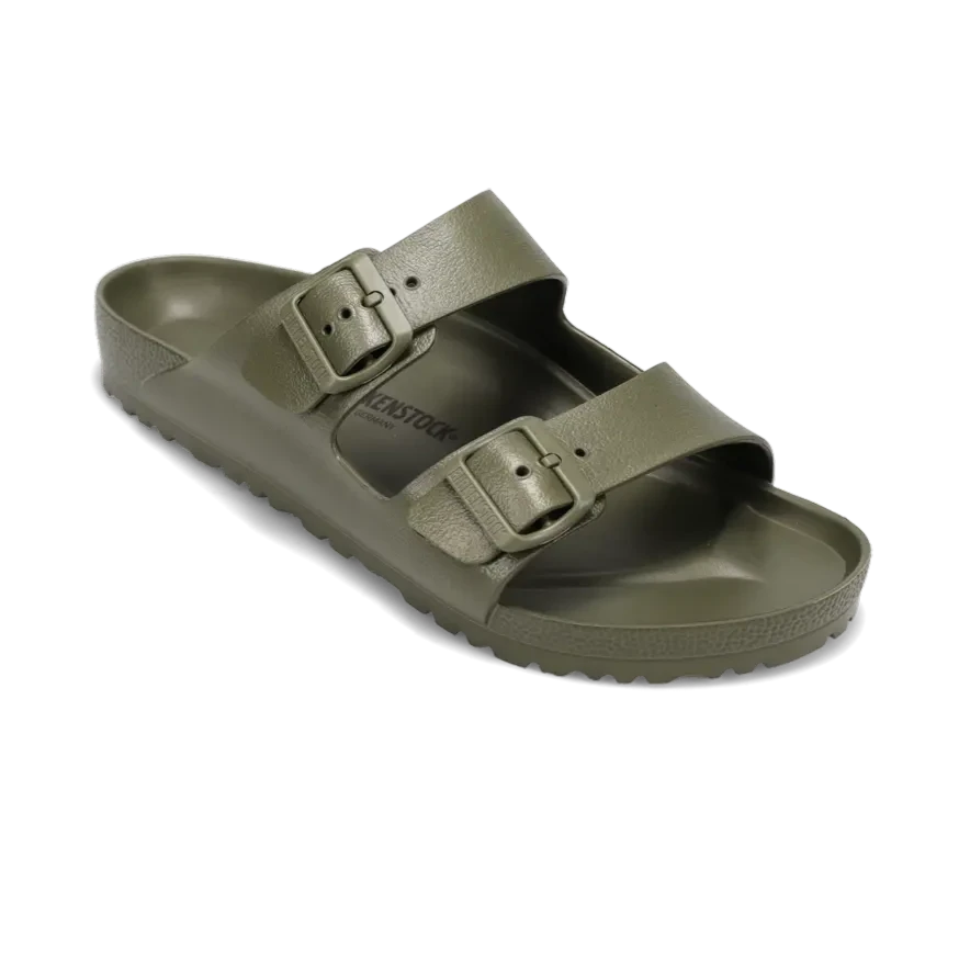 Men's sandals with a contrast stitching detail Men's sandals with a contrast stitching detail Men's Arizona EVA Khaki